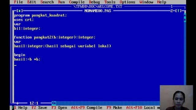 Turbo pascal : Membuat program pangkat kuadrat di free pascal смотреть онлайн