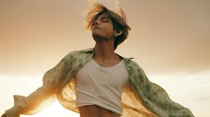 Ким Тэхён.  Рожденный с солнцем в крови