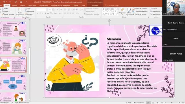 30/04/2024 DESARROLLO DEL PENSAMIENTO PROF CARMEN BENITES смотреть онлайн