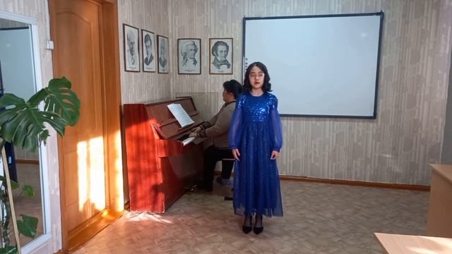 Ноябрь Селена, 10 лет. Муз. Р.Кенденбиля, сл. М.Рамазановой "Тува родная". ДШИ пгт. Каа-Хем смотреть онлайн