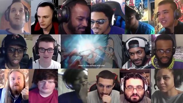 DEKU VS OVERHAUL | My Hero Academia Season 4 MEGA REACTION MASHUP смотреть онлайн