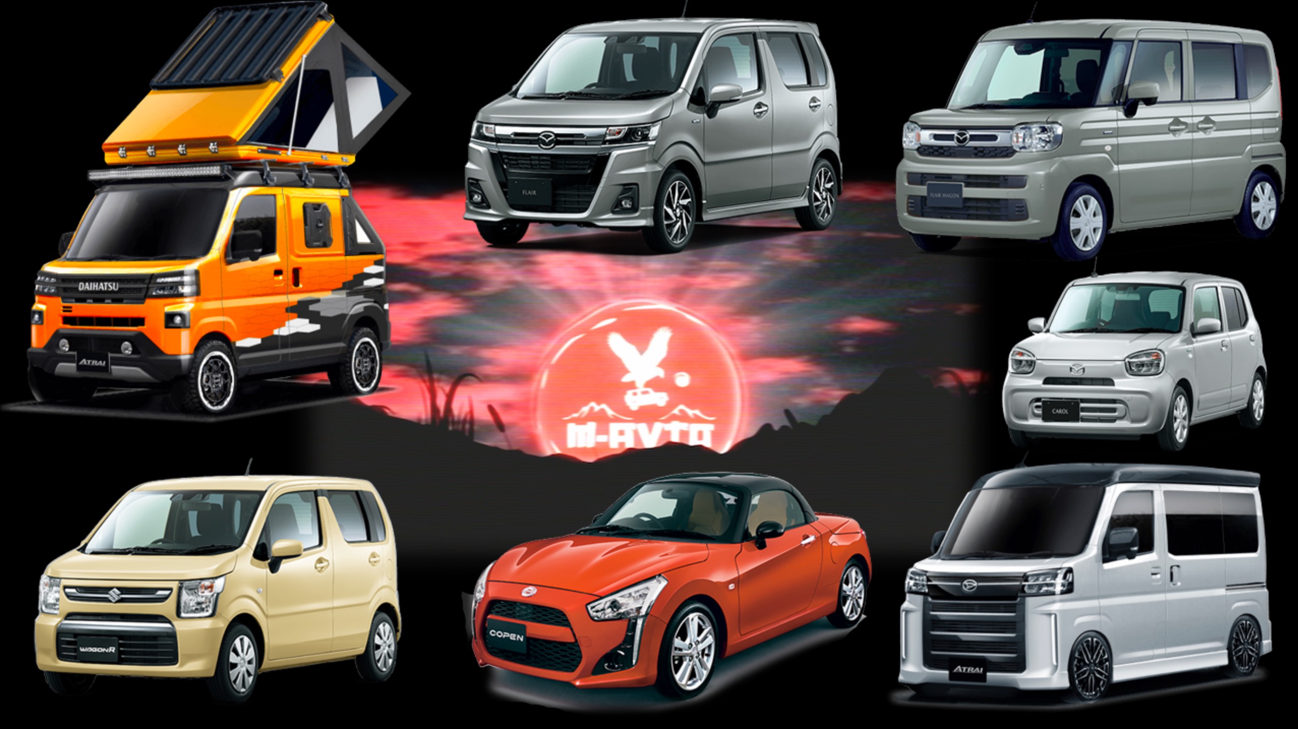 ❗️ВСЕ КЕЙ-КАРЫ С АУКЦИОНОВ ЯПОНИИ В ОДНОМ ВИДЕО 💣  #аукционыяпонии #автоподзаказизяпонии #jdmcars