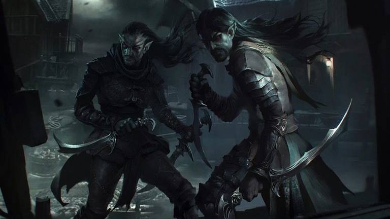 Бой против двух ганкеров / The Elder Scrolls Online смотреть онлайн