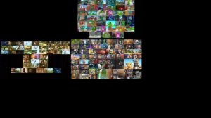 9 созданных видео сразу №2. Задом наперёд. 9 videos created at once №2. Backwards.