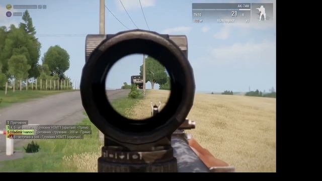 Оборона деревни.Вторжение на блокпст войс РФ?Arma3 смотреть онлайн