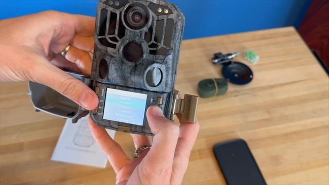 DEATTI 48MP Trail Camera Night Vision And SD Card #trailcam #trailcamera #hunting