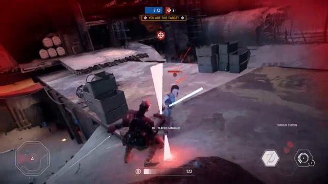 STAR WARS™ Battlefront™ II A Few Heroes vs Villains, Yoda, Maul, Rey смотреть онлайн