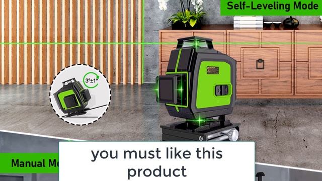 Best Laser Level | Clubiona Green lines Laser Level Review смотреть онлайн