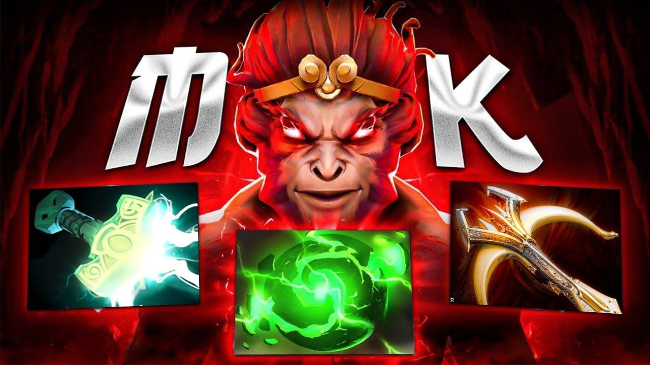 Аналитика ошибок - Керри MONKEY KING Легендарная ЗАРУБА на ХАЙ ММР - МК Дота 2 смотреть онлайн