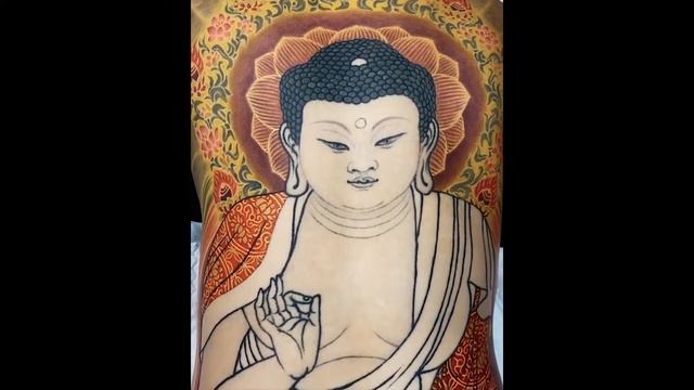 Amida Nyorai Tattoo By SHIGE / The Best Tattoo смотреть онлайн