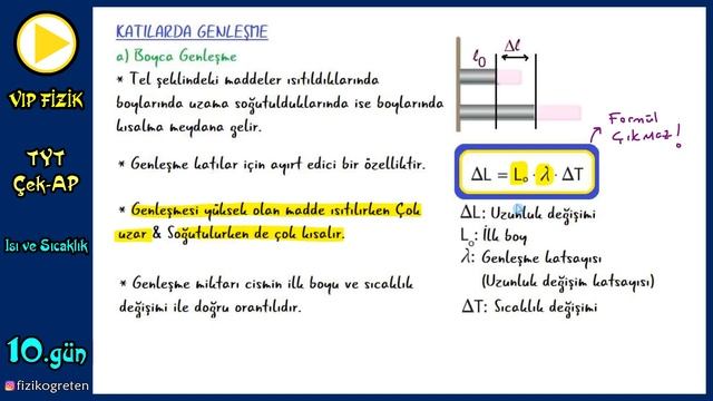 Isı ve Sıcaklık -1 +PDF | TYT Fizik Çek-AP 10 #çekap #tytfizik смотреть онлайн