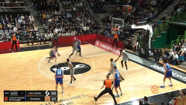 Round 27 EuroLeague : LDLC ASVEL vs Valencia Basket - Highlights смотреть онлайн