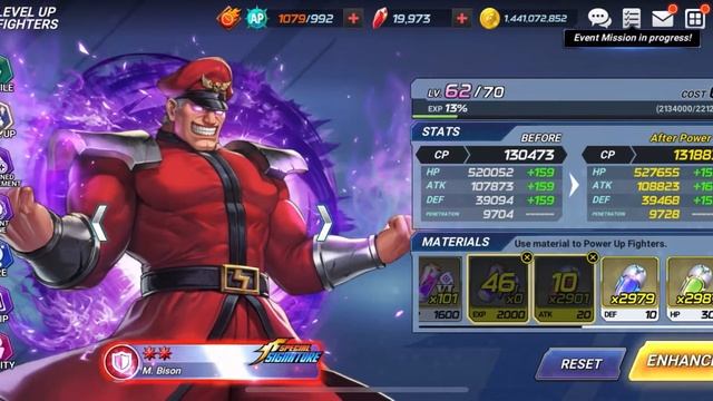 The King Of Fighters All Stars- M. BISON Awk level 70 смотреть онлайн