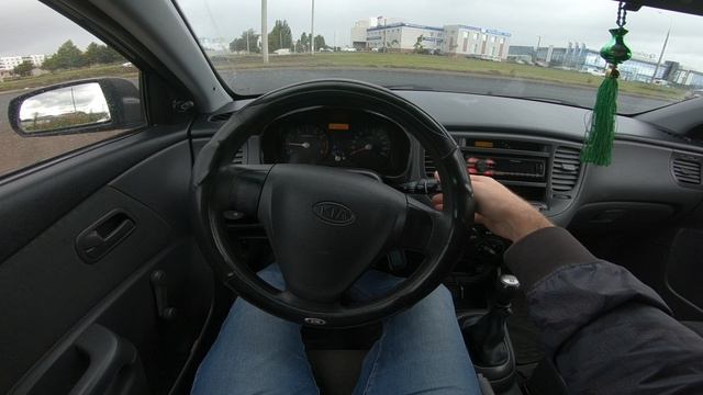 2006 KIA Rio POV Test Drive