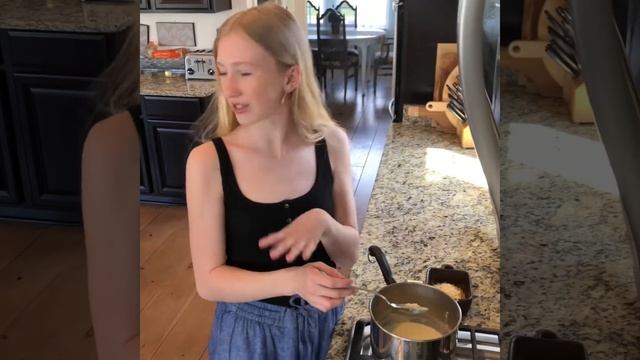 Marlie makes Mac & Cheese Carbonara-Style смотреть онлайн