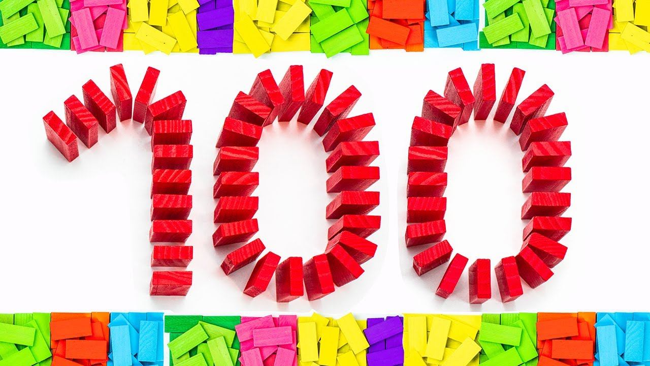 Цифры для Детей! Учимся Считать от 1 до 100 на Английском! смотреть онлайн