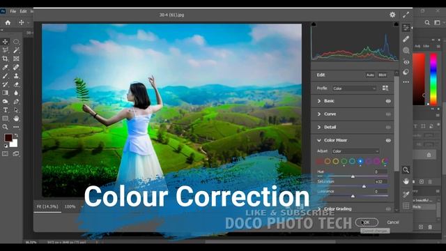 New Editing Camera raw filter in Photoshop cc 2024 | Photoshop cs6 camera raw filter how to Editing смотреть онлайн