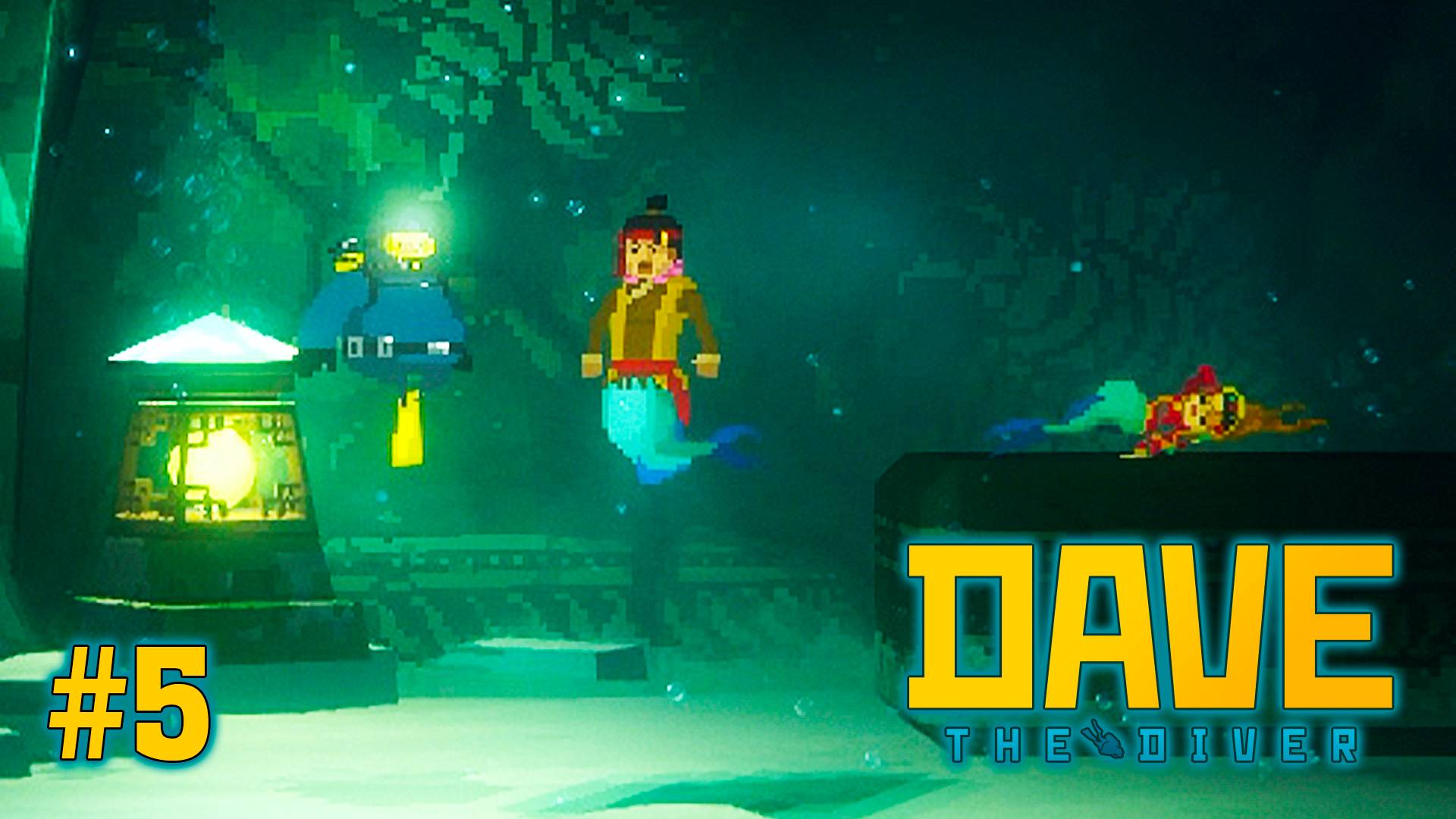 Встреча с Русалидами ► Dave the Diver ► Прохождение #5