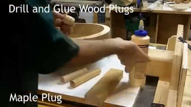 Rescuing A Cracked Green Turned Wood Bowl смотреть онлайн
