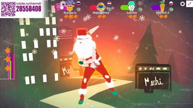 Just Dance: Crazy Christmas - Santa Clones смотреть онлайн