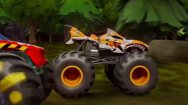 Hot Wheels: LET'S GO VERTICAL! 🎶 | But It's Hot Wheels Monster Trucks! смотреть онлайн