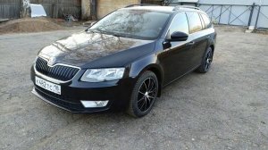 Как поставить сетку в бампер Škoda Octavia А7 1,6 для защиты радиатора. Демонтаж решётки радиатора.