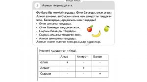 Математика 1-сынып ✓121 сабақ [Есептер]