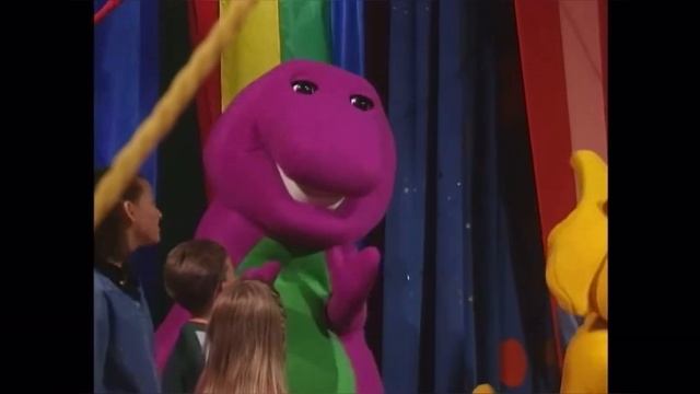 Barney, B.J. And the kids singing “School Days” смотреть онлайн