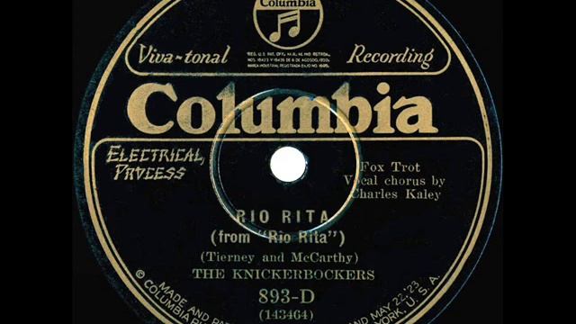 1927 Ben Selvin (as ‘The Knickerbockers’) - Rio Rita (Charles Kaley, vocal) смотреть онлайн