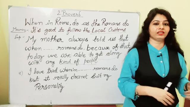 Proverb-: When in Rome, do as the Roman's do смотреть онлайн