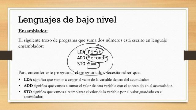 [Tema 7] Lenguajes de alto y bajo nivel смотреть онлайн