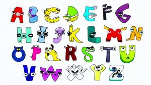 Alphabet Lore Наклейки для Детей!