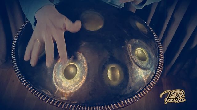 KurPan | Handpan B Melodic Minor 9 | B / F# G B C# D E F# G - нержавейка