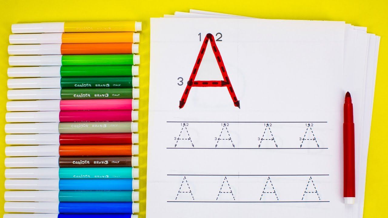 Прописи для Дошкольников. Учимся Писать Буквы! смотреть онлайн