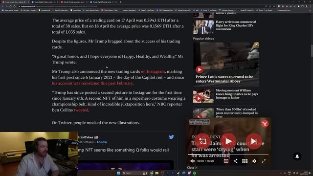 donald trump NFTS are seriously hilarious...and bad смотреть онлайн