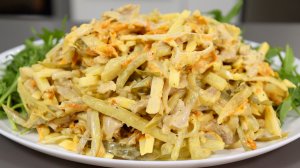 Ни одного праздника без этого салата! Ну очень вкусный САЛАТ "ОБЖОРКА"