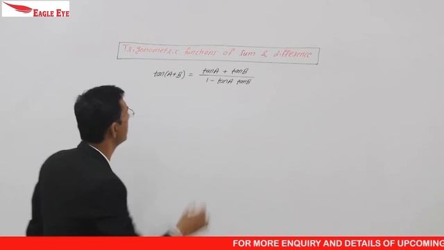 TRIGONOMETRIC FUNCTIONS OF SUM & DIFFERENCE | EAGLE EYE TUTORIALS смотреть онлайн