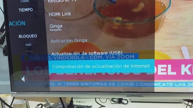 como actualizar software firmware en smart tv Admiral Ad32E20 Ad43E20 смотреть онлайн