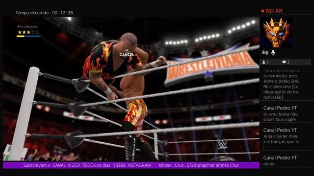 AfonsoLIVE ESTRAM WWE2K17 + bate-papo смотреть онлайн
