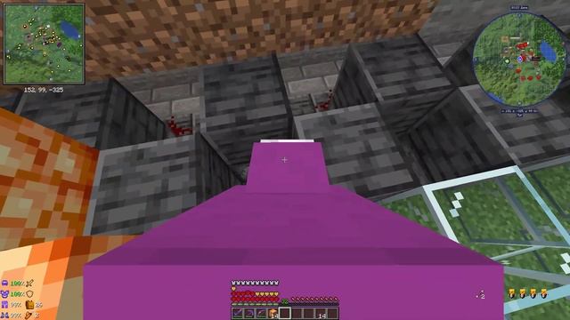 MC 1.20.1 [HardCore] Modded:Построил  ферму овец всех цветов [Day 240]