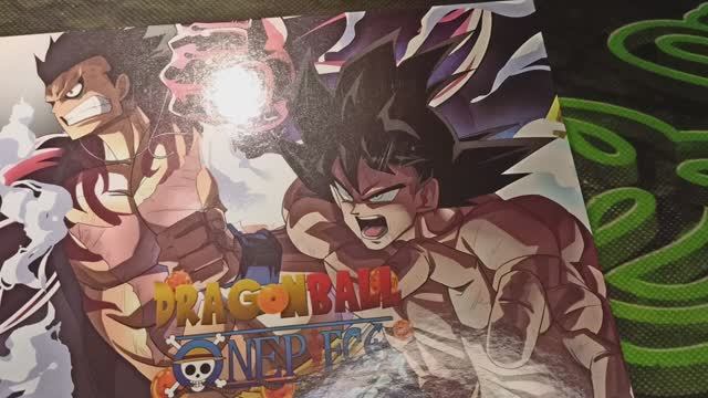 Ван Пис распаковка. One Piece X Dragon Ball. + Бонус пак официальный Op-07.