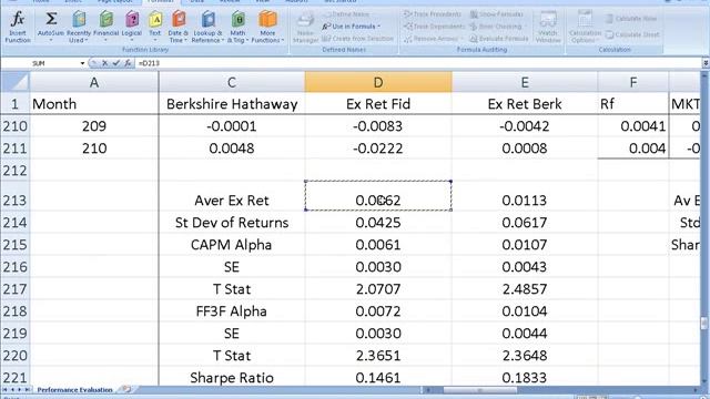 PT L8 Performance Evaluation in Excel смотреть онлайн