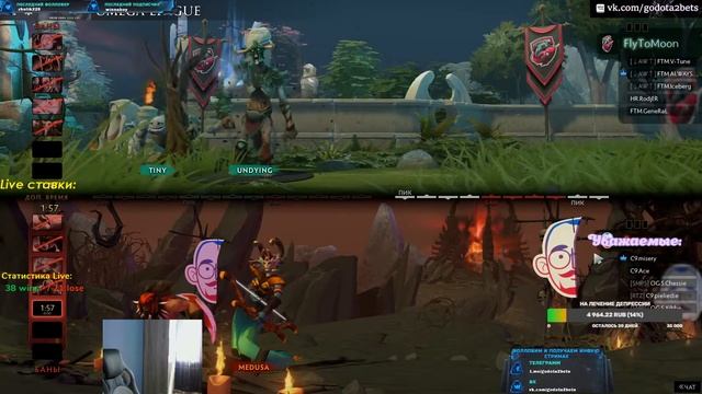 Dota 2. ESL , VP, NAVI, Gambit, OG, NIGMA. LIVE BETS ALL смотреть онлайн