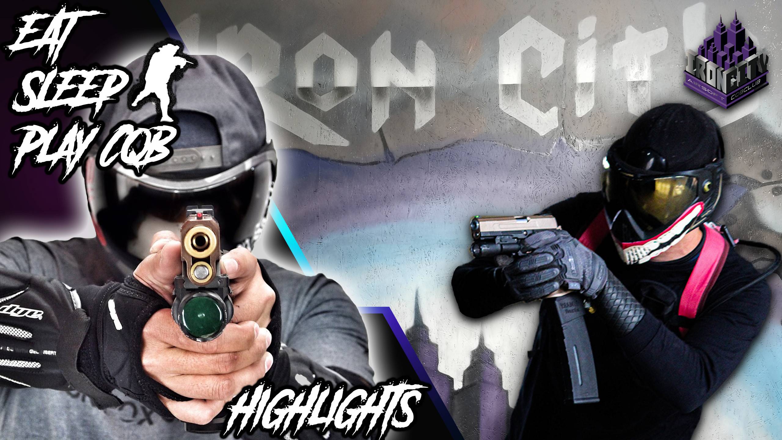 CQB-экшн в IRON CITY: страйкбольные схватки на пределе! #airsoft #cqb #страйкбол 07.12.2024