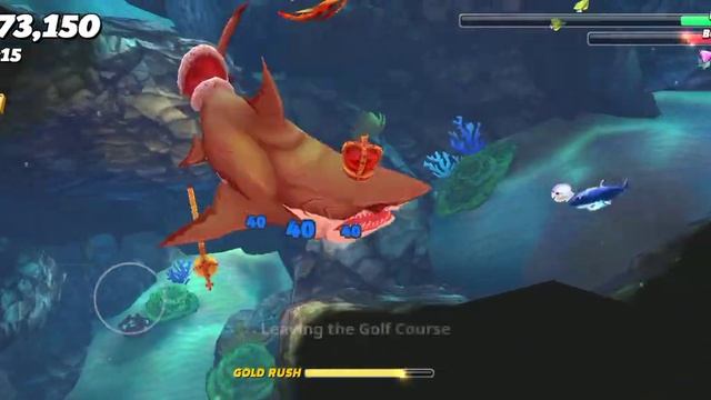 Finely Unlocked Megalodon (hungry Shark World) (by End Time)