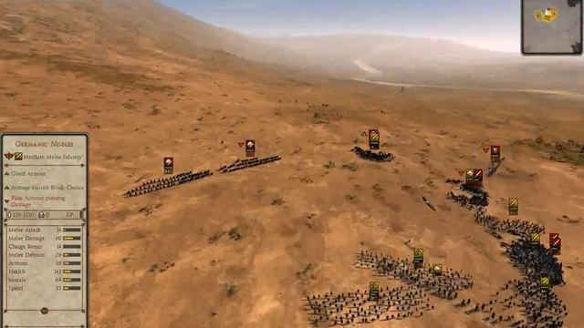 Atilla: Total War Battle 2: Langobards vs Eastern Roman Empire смотреть онлайн
