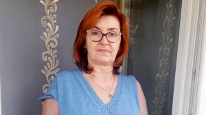 Кофточка с V-образным вырезом.(примерка без рукавов)