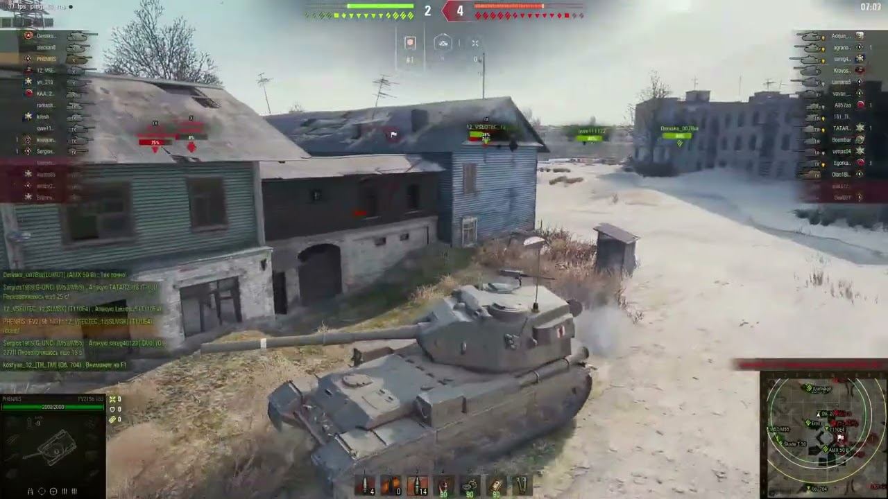 FV 215b183 не однозначная ПТ с самым мощным орудием в игре смотреть онлайн