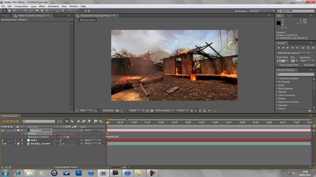 Adobe After Effects Tutorial: Wiggle Effect/Camera Shake смотреть онлайн