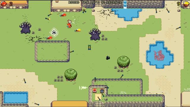 Manic Archers / Local Multiplayer PC Games / Two Players смотреть онлайн